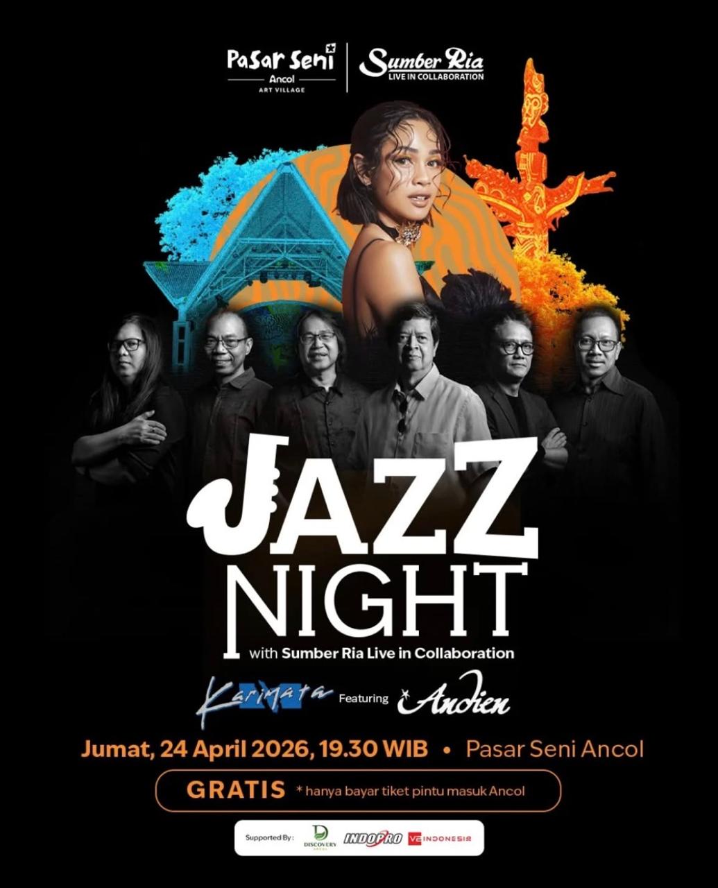 Pasar Seni Ancol Meriahkan International Jazz Day & Pameran Seni - Rangkaian Menuju Jakalcer Festival  Seamphony of The Art